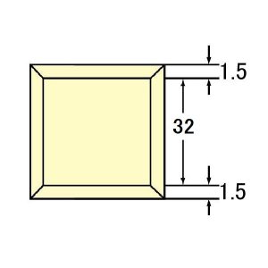 画像3: アルミ製回転防止プレート　1穴タイプ　35×35×3mm　