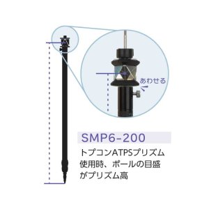 画像3: サーベイマスターポールφ6mm　SMP6-200　226524