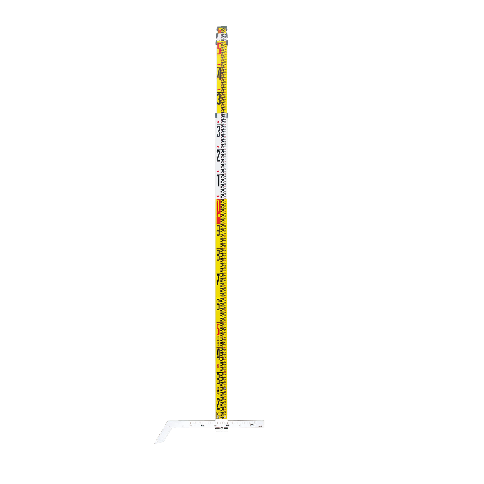 下水管スタッフ 5m×4段 SWG-54 210101 i-Net 測量・建設用品のプロショップ